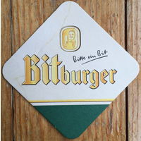 Подставка под пиво (бирдекель) Bitburger No 4