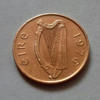 1 пенни, Ирландия 1976 г.