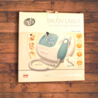Профессиональное удаление волос прямо у вас дома с лазерным эпилятором Salon Laser, Rio!