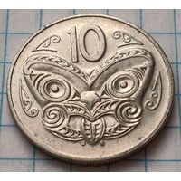 Новая Зеландия 10 центов, 1987     ( 2-7-3 )