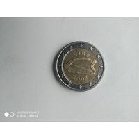 2 евро Ирландии, 2005 год из обращения