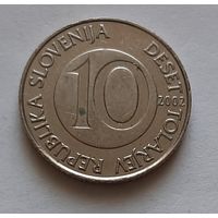 10 толаров 2002 г. Словения