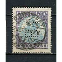 Венгрия - 1925 - Мадонна с короной 10000Kr - [Mi.402] - 1 марка. Гашеная.  (Лот 20DN)