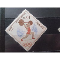 Монако 1964 Олимпиада в Токио, штанга**
