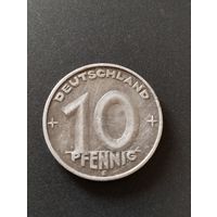 10 пфеннигов -  1953 Е