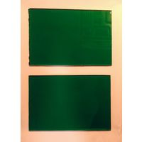 Зеленое стекло, 2 шт,одним лотом
