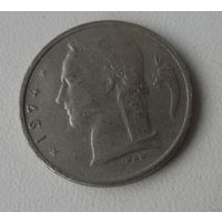 1 франк Бельгия 1974 г.в.
