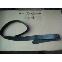 Ремень фирменный кожаный CALVIN CLEIN без пряжки длина 120 см