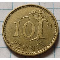 Финляндия 10 пенни, 1965     ( 2-7-7 )
