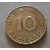 10 пфеннигов, Германия 1990 G
