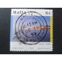 Мальта 1999 125 лет ВПС, парусник