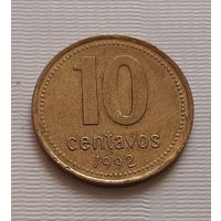 10 сентаво 1992 г. Аргентина