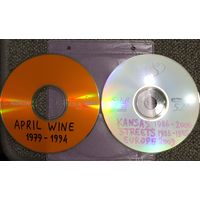 CD MP3 APRIL WINE (1979 - 1994), KANSAS (1986 - 2000), STREETS (1983 - 1985), EUROPE - 2009 - 2 CD