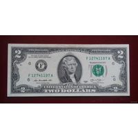 2 доллара США 2013 г., F 12741107 A, AU