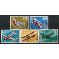 Спортивные самолеты. 1986. Полная серия 5 марок. Чистые