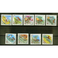 Монголия - 1983 - Сказки - [Mi. 1541-1549] - полная серия - 9 марок. MNH.  (Лот 205AR)