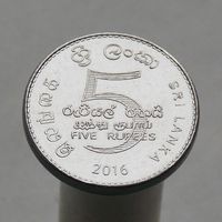 Шри-Ланка  5 рупий 2016