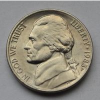 США, 5 центов , 1988 г. Р
