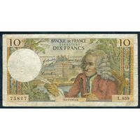 Франция 10 франков 1973 год.
