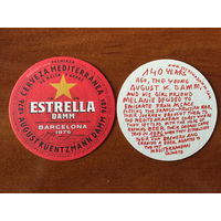 Подставка под пиво Estrella Damm No 5