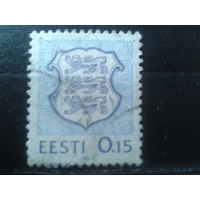 Эстония 1991 Стандарт, герб 0,15