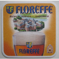 Подставка под пиво  Floreffe  пивоварни Brasserie Lefebvre /Бельгия/.