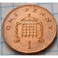 Великобритания 1 пенни, 1986     ( 2-7-8 )