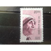 Индия 2009 Мать Тереза, Нобелевский лауреат