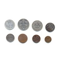 Польша комплект монет (8 шт.) 1923-1938 гг. (1)( в т.ч. 2 зл.1932 Ядвига)