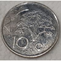 Намибия 10 центов, 2012 (8-3-4)