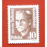 Польша. Известные люди. ( 1 марка ) 1986 года. 8-6.