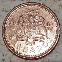 Барбадос 1 цент, 2002 (7-3-5)