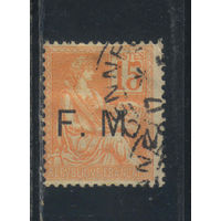 Франция Военная почта 1901 Вып Республика тип Машон Надп #1
