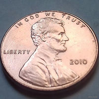 1 цент США 2010 г.