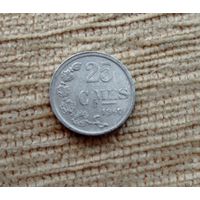 Werty71 Люксембург 25 сантимов 1960