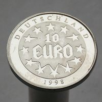 Германия 10 евро 1998 Период ЭКЮ (1979 - 1998)