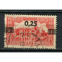 Французский Алжир - 1938 - Надпечатка 0.25 на 50С - (есть тонкое место) - [Mi. 153] - полная серия - 1 марка. Гашеная.  (Лот 100EG)-T2P13