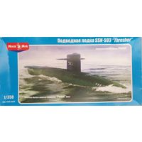 MikroMir 1/350  Американская атомная подводная лодка SSN-593 "Thresher" (класс "Permit")