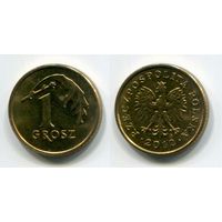 Польша. 1 грош (2012, aUNC)