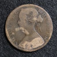 Великобритания 1 пенни, 1863