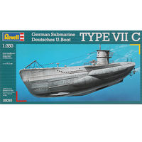 Revell 05093 1:350 German Submarine TYPE VII C (Немецкая подводная лодка тип VII C)