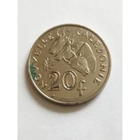 Новая Каледония 20 франков 2008