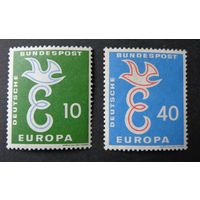 Германия, ФРГ 1959 г. Mi.295-296 MNH** полная серия