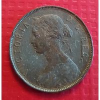 Ньюфаундленд 1 цент 1880 г. #50702