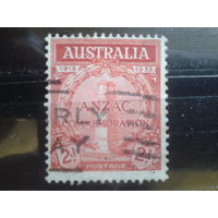 Австралия 1935 Военный блок ANZAC, 20 лет