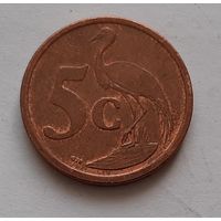 5 центов 2009 г. ЮАР