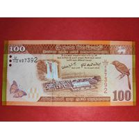 Шри-Ланка 100 рупий 2010 UNC