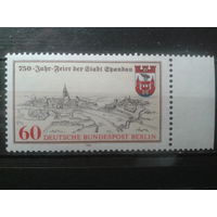 Берлин 1982 750 лет г. Шпандау, герб Михель-1,6 евро