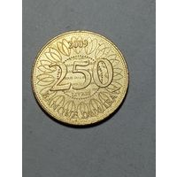 Ливан 250 ливров 2009 года .