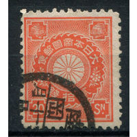 Япония - 1889/1906г. - Хризантемы, 20 S - 1 марка - гашёная. Без МЦ!